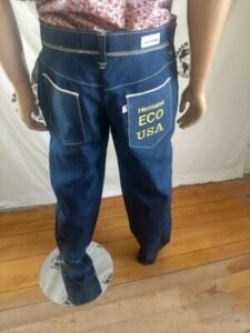 Hermans Eco Vtg Denim Jeans 37 X 33 made inb USA 
