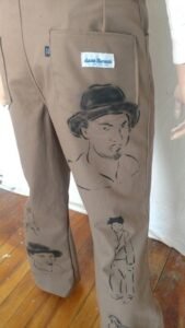 Mens Black Man Jeans 34. USA