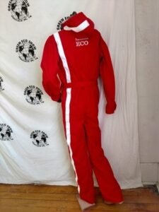 Red Racing Jumpsuit Med hoody