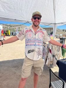 Lion Roar Feedsack Shirt m