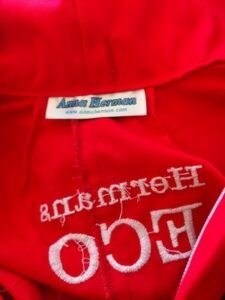 Red Racing Jumpsuit Med hoody