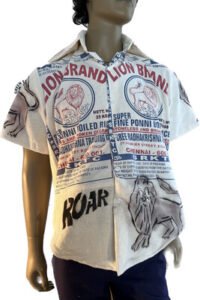 Lion Roar Feedsack Shirt m