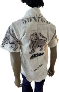 Lion Roar Feedsack Shirt m