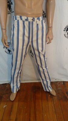 Mens Striped Jeans Hermans 36" 