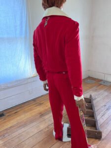 Mens Western Suit Vaquero Roses Crepe 42