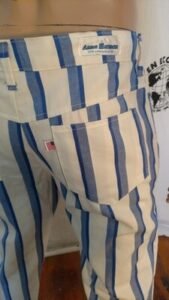 Mens Striped Jeans Hermans 36"