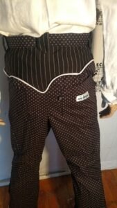 Mens Western Polkadot Pants piped  33 