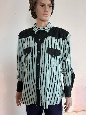 Mens Cowboy shirt L