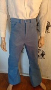 Organic Cotton bell Bottom Jeans  30" Hermans Eco