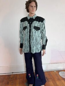 Mens Cowboy shirt L
