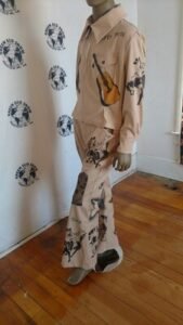 Organic nat dyed Western Suit XL Bells