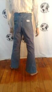 Organic Cotton bell Bottom Jeans  30" Hermans Eco