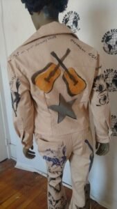 Organic nat dyed Western Suit XL Bells
