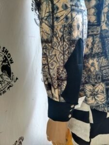 Hawaiian Bark cloth Endangered Species Shirt L 