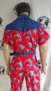 Bandana Western Jumpsuit  L