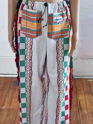 South Ameriican Woven Rapper Pants M