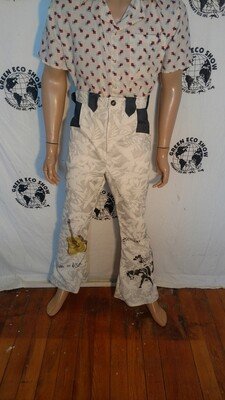 Mens Western cut Cowboy Pants 32 x 31