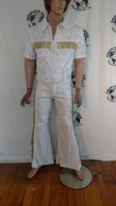 Men's Sequin Stage Suit 42 