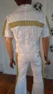 Men's Sequin Stage Suit 42 
