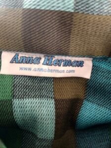 Anna Herman  Mens Cowboy Shirt XL Vtg Denim  Velvet