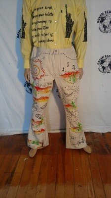 Bryson Herman Colab Jeans 36" Western Scene