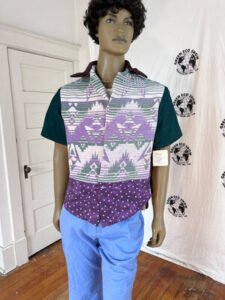 Camp blanket Shirt L by A Herman 