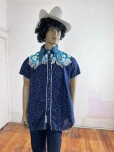Starburst Cowboy Western Shirt L