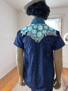 Starburst Cowboy Western Shirt L