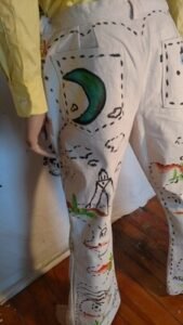 Bryson Herman Colab Jeans 36" Western Scene