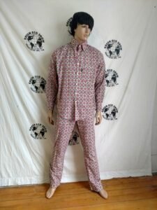 Mens Shirt Matching Pants L 33 X 33