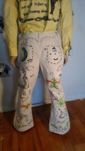 Bryson Herman Colab Jeans 36" Western Scene
