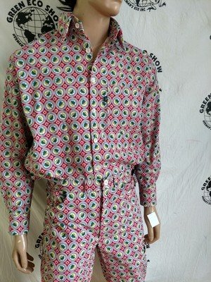 Mens Shirt Matching Pants L 33 X 33