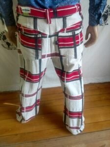 Mens Pants Plaid Early Bedspread  38 X 35