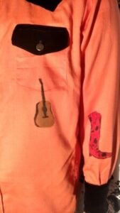 Cowboy Western Shirt Velvet Buckin Bronco L