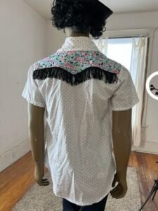 Rosebud Cowboy Western Shirt L 