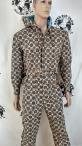 Mens Jumpsuit Hoody M Print Anna Herman
