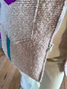 Western Coat wool silk L