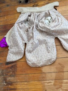 Western Coat wool silk L