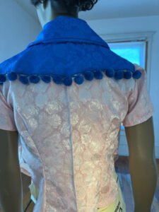 Mens Short Sleve western Brocade Jacket L