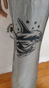Hermans Hemp Graffiti  Pants  Endangered Species  M