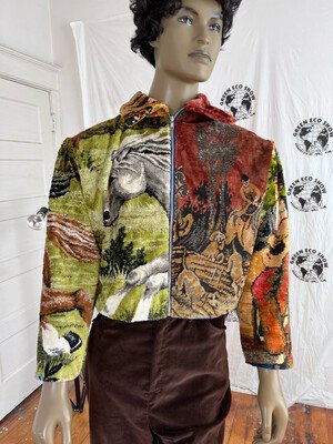 Velvet Tapestry L Horses