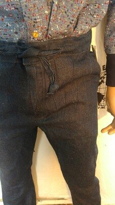 Hermans Hemp Drawstring Jeans S 