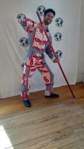 Mens Jumpsuit Pailsey Grapes L Flocked