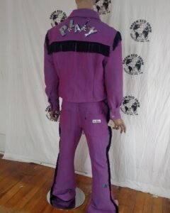 Mens Suit XL Fancy  44 -46 pants 38 X 34