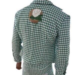 Mens Vaquero green Check bells L