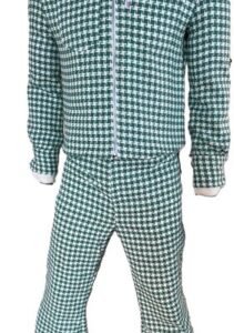 Mens Vaquero green Check bells L