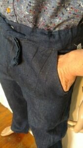 Hermans Hemp Drawstring Jeans S 