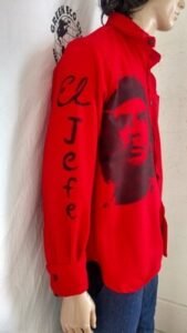 Mens Wool Shirt Grafitti El Jefe L USA