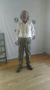 Steampunk Check Flap P{ants 36"