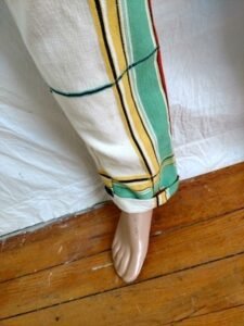 Hermans Bedspread Pants 33 X 32 cuffed